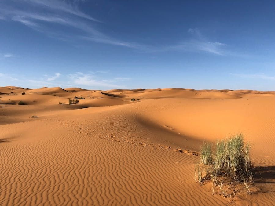 Desert dunes in Africa